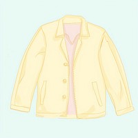 Jacket cartoon sleeve blouse. AI generated Image by rawpixel.