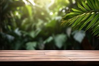 Tropical leaves outdoors nature plant. AI generated Image by rawpixel.