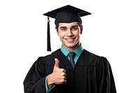 Young university graduate american woman graduation student finger. AI generated Image by rawpixel.