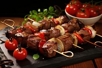 Grilled meat skewers grilling grilled roasted.