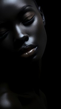  Skin portrait adult black. 
