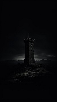 Tower architecture lighthouse building. AI generated Image by rawpixel.