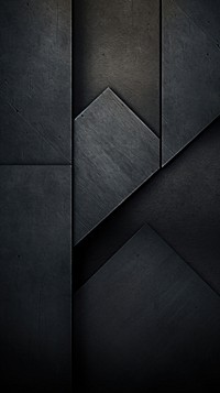  Abstract geometric shapes black floor architecture. AI generated Image by rawpixel.