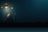 Eid mubarak architecture building outdoors. AI generated Image by rawpixel.