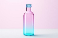 Abstract water bottle glass transparent perfume.