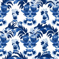 Tile pattern of chicken backgrounds porcelain white.