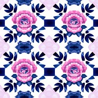 Tile pattern of rosa art backgrounds accessories.