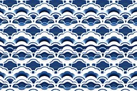 Tile pattern of wave backgrounds blue architecture.
