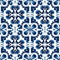 Tile pattern of tutrtle backgrounds white blue.