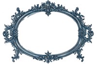 Antique of mirror white background photography pattern.