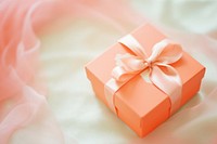Valentine gift box peach red celebration. AI generated Image by rawpixel.