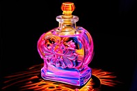 A perfume bottle creativity fragility container. AI generated Image by rawpixel.