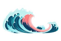 Wave sports ocean sea. AI generated Image by rawpixel.