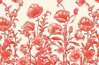 Poppy wallpaper pattern flower.