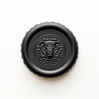 Black sheep Seal Wax Stamp circle shape craft.