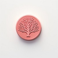 Coral Seal Wax Stamp white background accessories accessory.