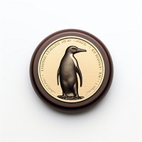 Penguin Seal Wax Stamp animal circle shape.