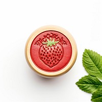 Strawberry Seal Wax Stamp strawberry plant food.