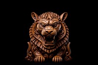 A tiger art sculpture statue. AI generated Image by rawpixel.