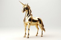 Unicorn mammal animal bronze.