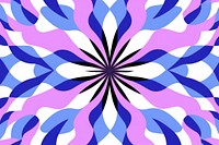  Flower pattern abstract purple. AI generated Image by rawpixel.