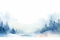 Winter vibes landscape outdoors painting.