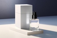 A stand packaging  cosmetics perfume bottle.