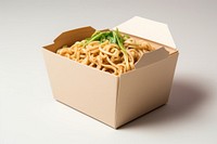 Noodle box packaging  spaghetti cardboard carton.