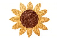  Sunflower art white background accessories. AI generated Image by rawpixel.