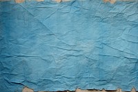 Blue paper Wrinkled backgrounds wrinkled.