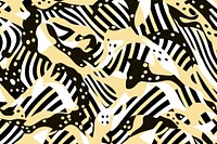  Leopard pattern abstract zebra. AI generated Image by rawpixel.