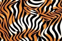  Tiger pattern abstract mammal. AI generated Image by rawpixel.