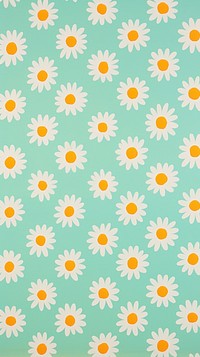  Daisy flower pattern backgrounds plant. 