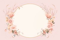 Pink flower frame plant fragility floristry. AI generated Image by rawpixel.