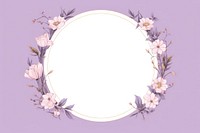 Purple flower frame blossom plant photography. AI generated Image by rawpixel.