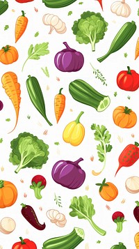 Food backgrounds vegetable pattern.