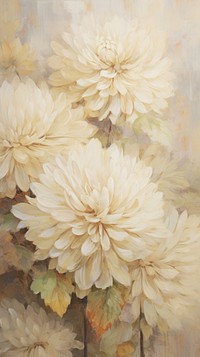  Chrysanthemum flower pattern painting backgrounds chrysanths. AI generated Image by rawpixel.