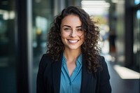 Smiling office young woman adult.