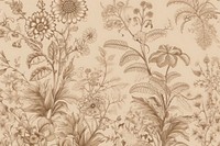 Daisy wallpaper pattern drawing.