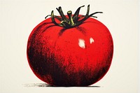 Tomato vegetable apple fruit.