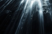 Transparent waterfall sunlight reflections backgrounds abstract nature.