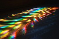 Rainbow ligh light reflection abstract.