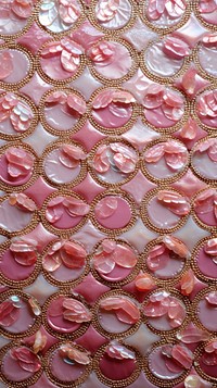 Islamic pattern backgrounds petal pink.