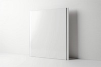 White blank album cover white background architecture simplicity.