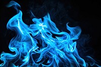 Blue Fire flame fire backgrounds pattern.