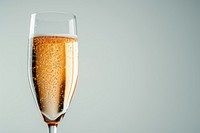 Champagne glass drink refreshment.