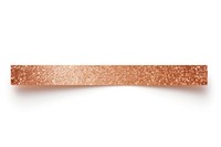 Rose gold glitter adhesive strip white background accessories rectangle. AI generated Image by rawpixel.