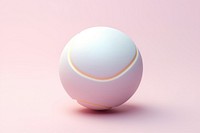 Tennis sphere ball egg.