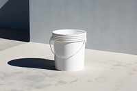 Paint bucket packaging  architecture container cylinder.