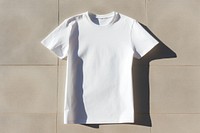 T Shirt packaging  t-shirt sleeve white.